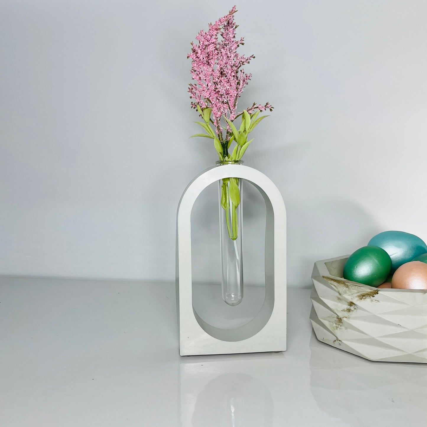 Concrete Flower Vases