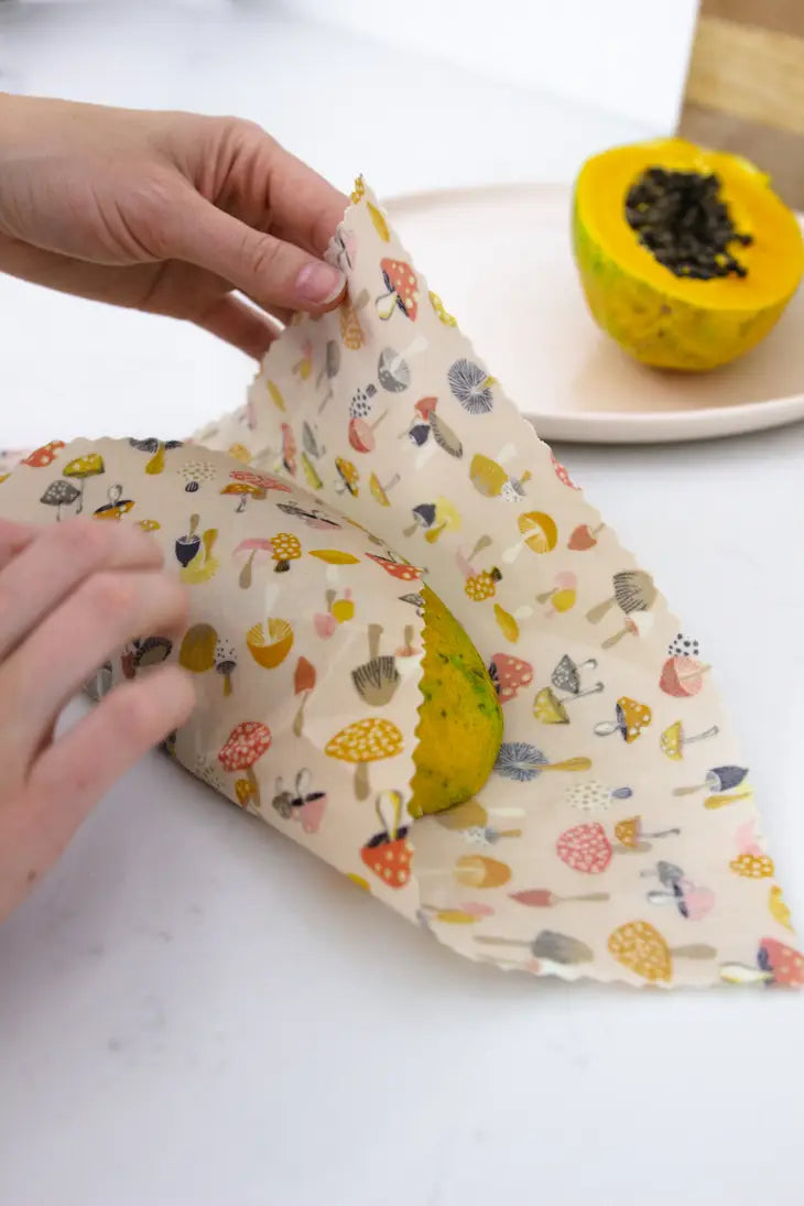 Reusable Medium Beeswax Wraps