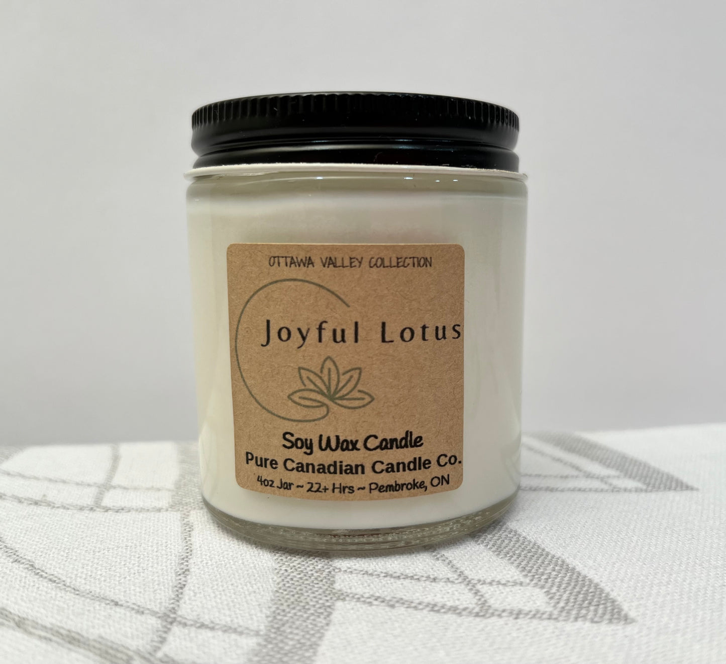 Joyful Lotus Soy Candle