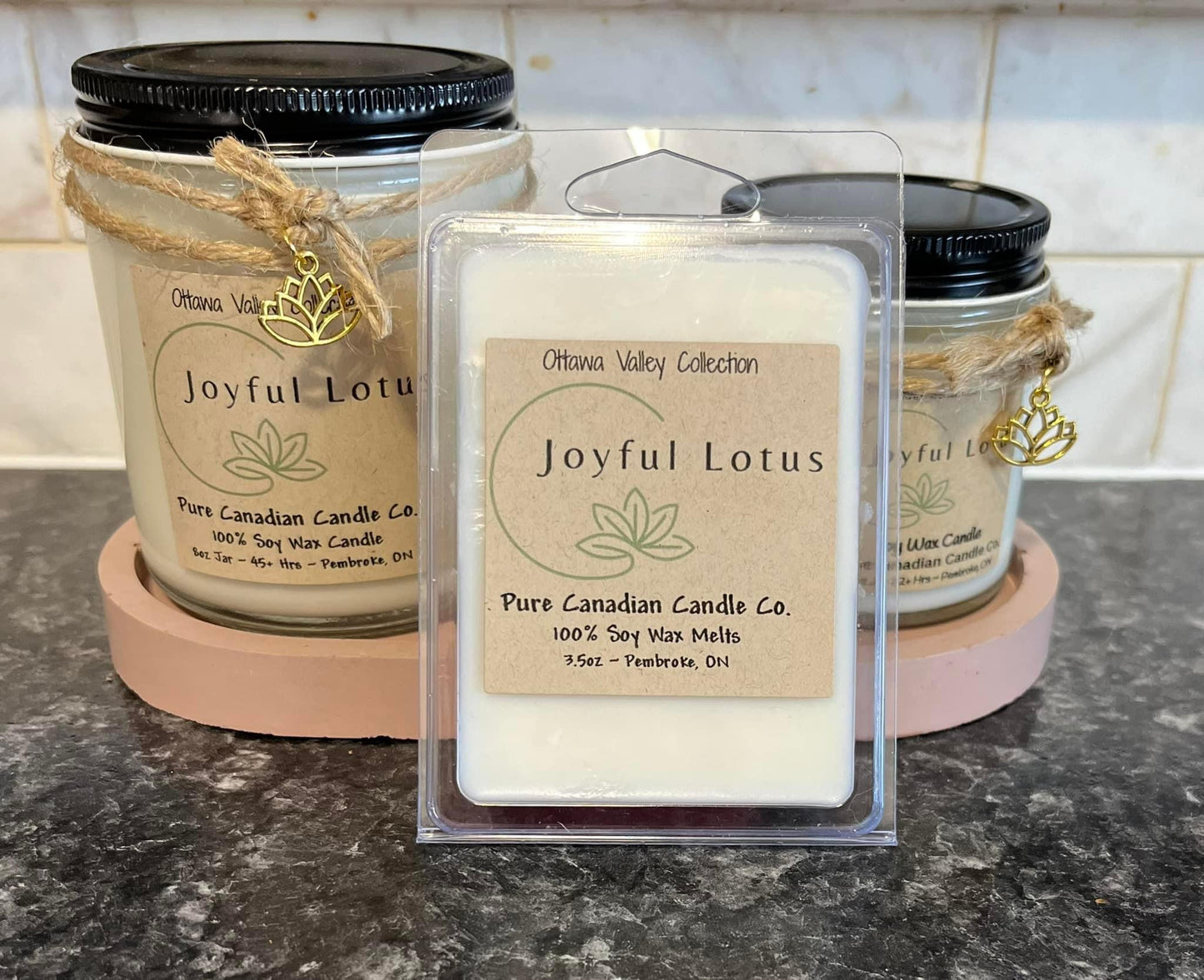 Joyful Lotus Soy Candle