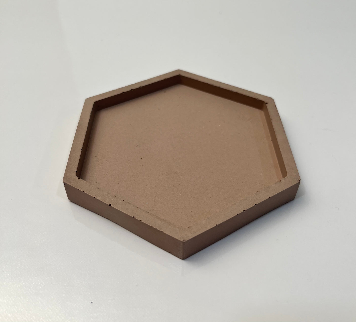 Concrete Hexagon Trays