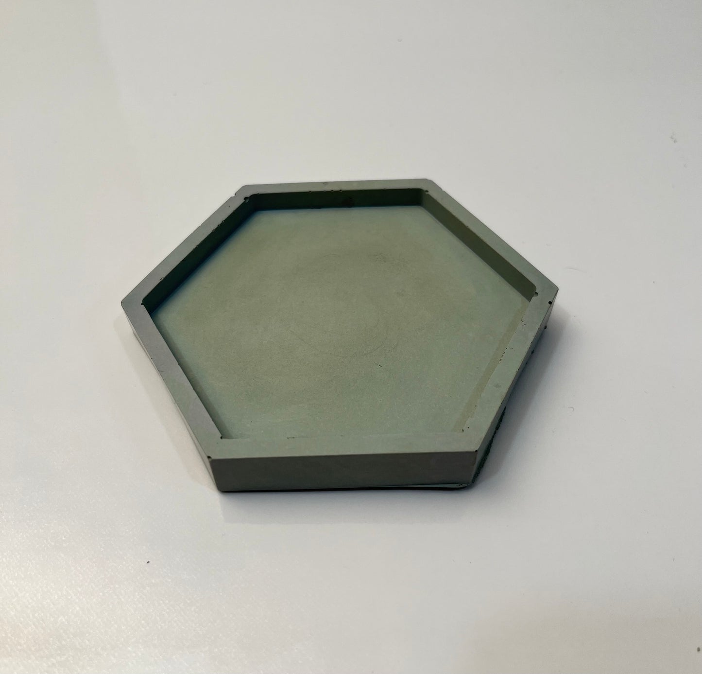 Concrete Hexagon Trays