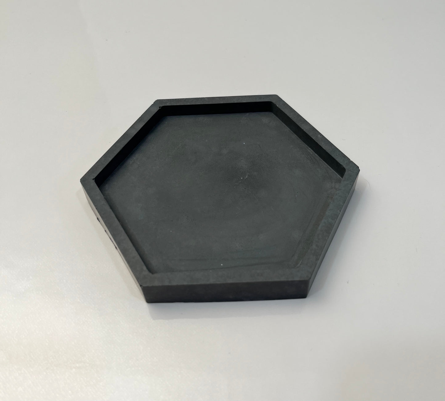 Concrete Hexagon Trays