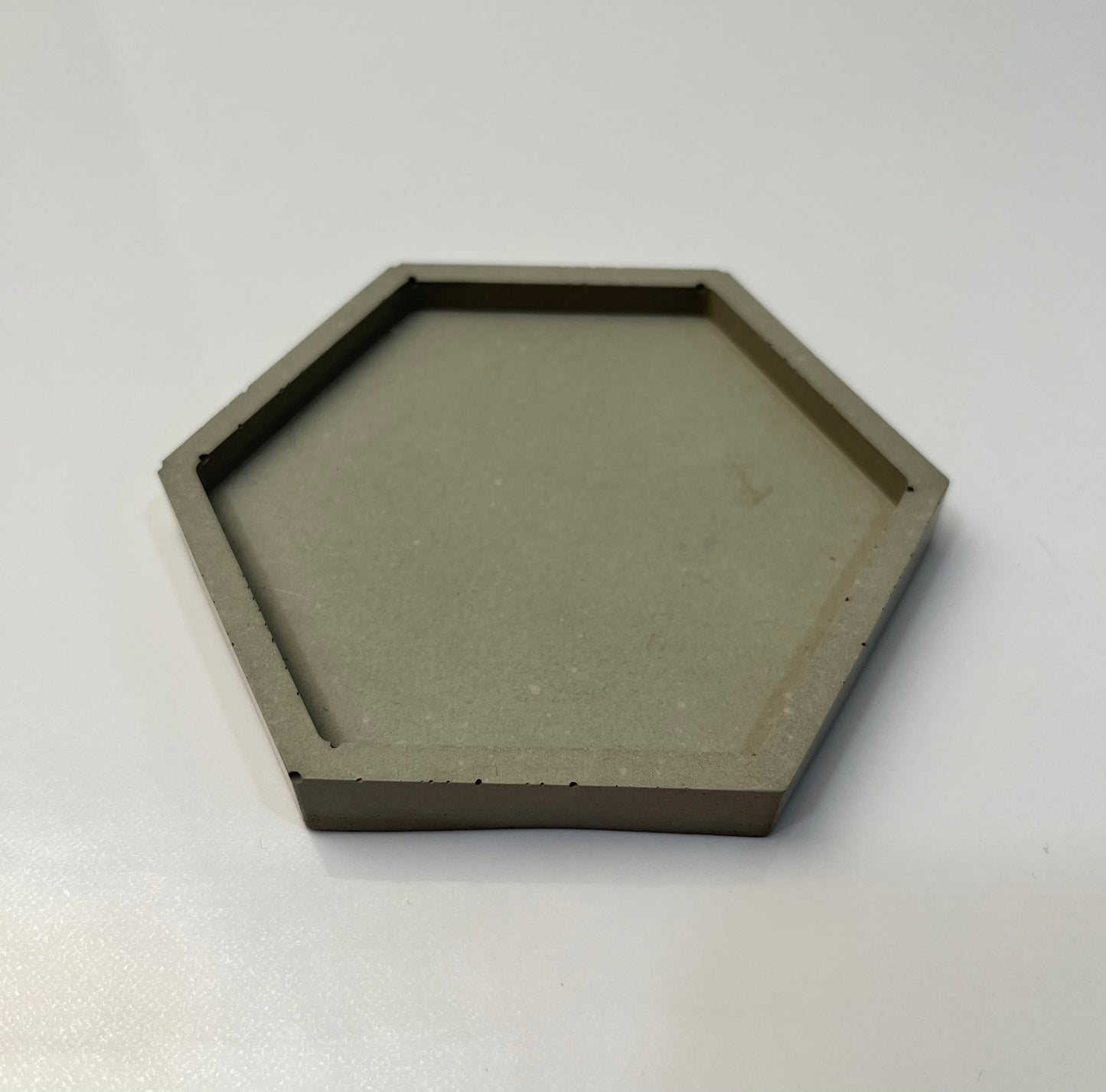 Concrete Hexagon Trays