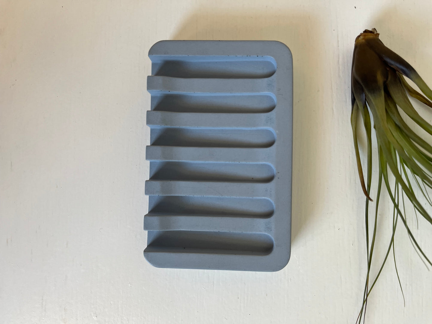 Concrete Rectangle Soap Dish