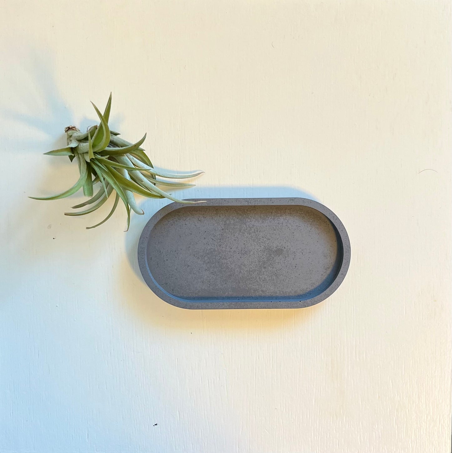 Concrete Oval Trays