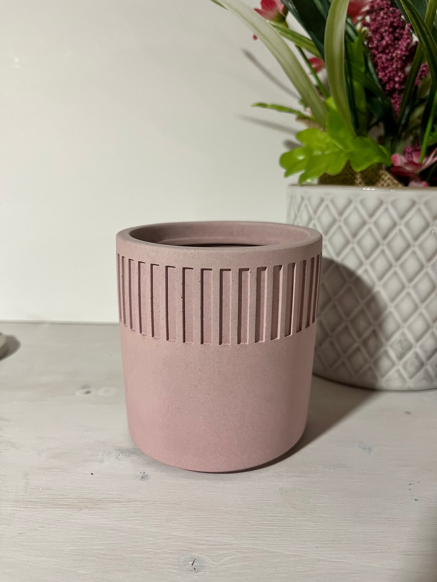 Concrete pot with lid - Nordic styles