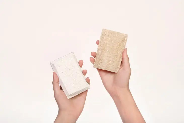 Wood Cellulose Loofah Sponge