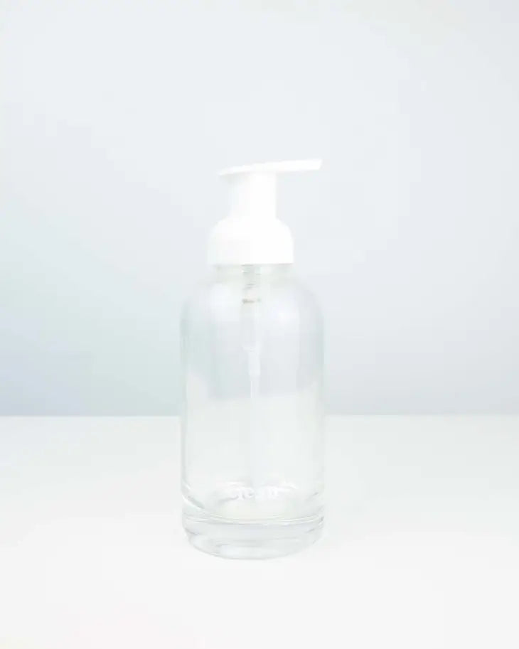 Glass Foaming Hand Soap Bottle