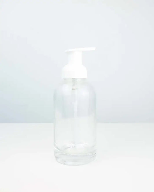 Glass Foaming Hand Soap Bottle